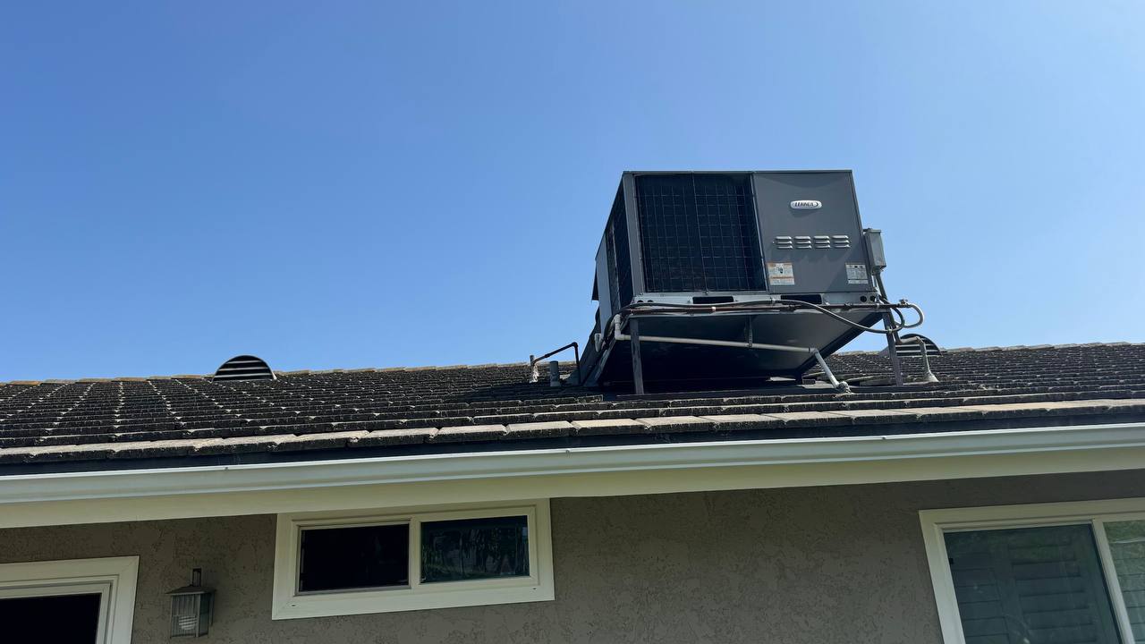ECO Heating & Cooling AC installation at San Fernando Valley home