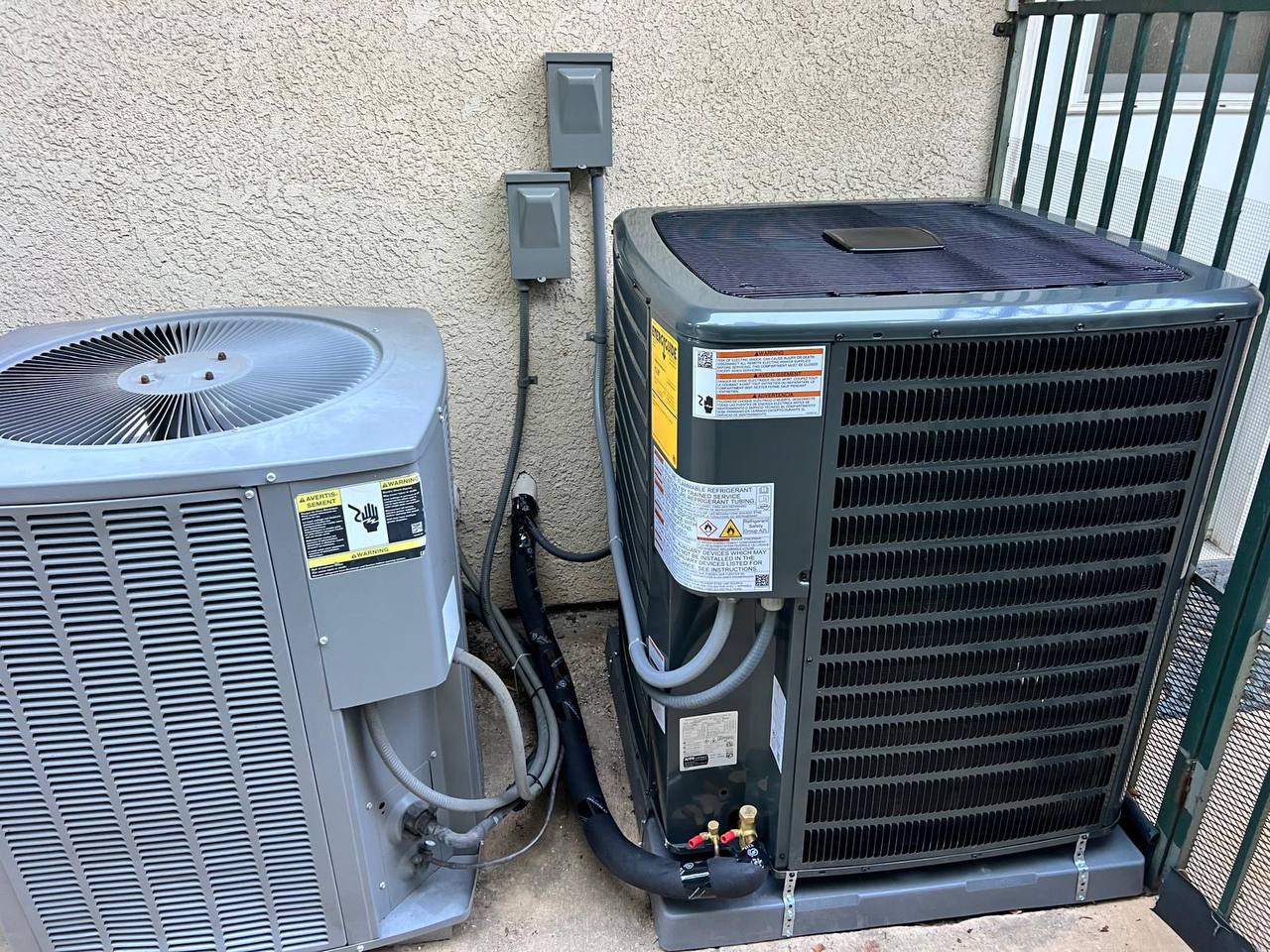 ECO Heating & Cooling AC installation