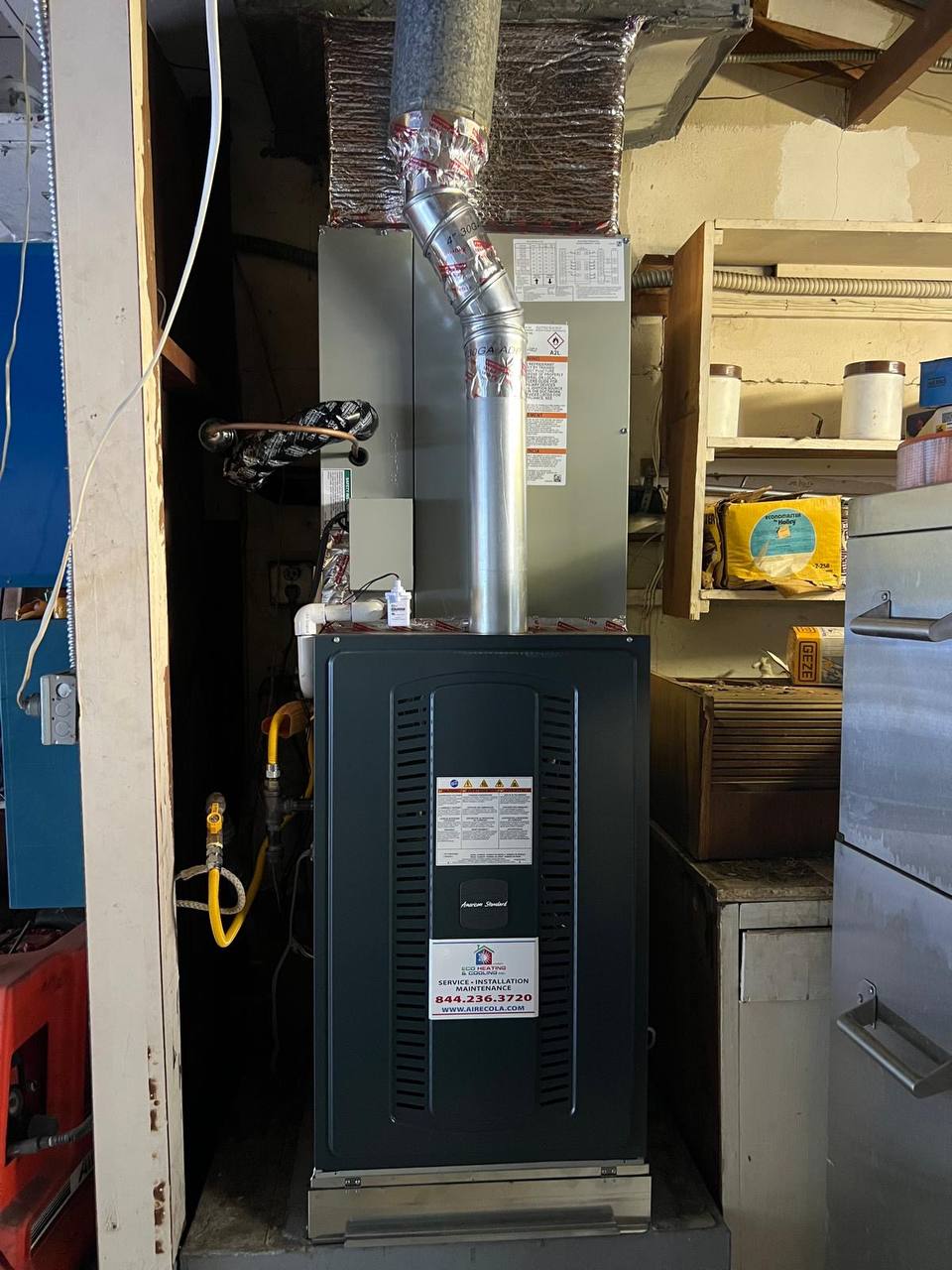 ECO Heating & Cooling heating installation
